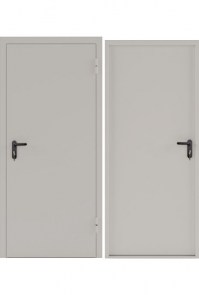 Fire door DP-1 RAL 7035